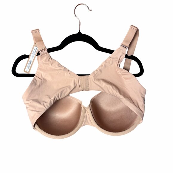 SKIMS SMOOTHING INTIMATES FULL COVERAGE BRA SIZE 38DD IN CLAY NWT $56 - Picture 4 of 11